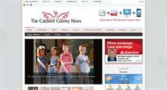Desktop Screenshot of mycaldwellcounty.com